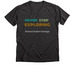 Never Stop Exploring V-Neck, a Dark Grey Heather Premium V-Neck Tee