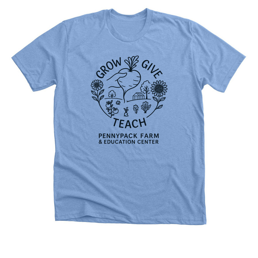 Pennypack Farm Fundraiser, a Heather Carolina Blue Premium Unisex Tee