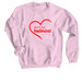 Don't Be Testerical Tee, a Light Pink Crewneck Sweatshirt