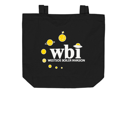 461 Tote, a Black Organic Cotton Tote Bag