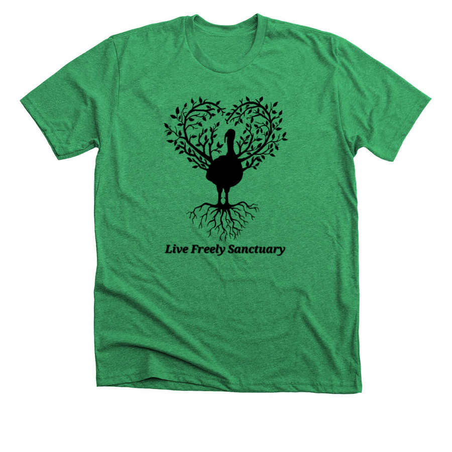 Turkey Love, a Heather Kelly Premium Unisex Tee