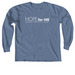 HIE Logo Wear, a Blue Jean Comfort Colors Long Sleeve Tee