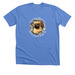 TSHN White Logo&nbsp;, a Heather Columbia Blue Premium Unisex Tee