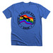 Love knows no borders&nbsp;, a Heather True Royal Premium Unisex Tee