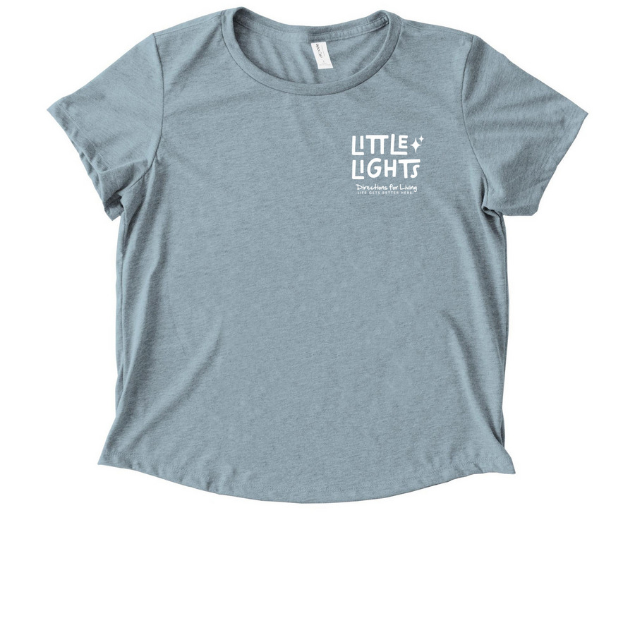 2025 Shirt, a I Like You Blue Allmade Eco Triblend Women?s Scoop Neck Tee