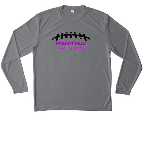 NEW FHYFL&nbsp;, a Grey Concrete Unisex Performance Long Sleeve Tee