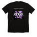 Break The Glass Ceiling, a Solid Black Blend Premium Unisex Tee (back-view)