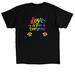 Love is fur everyone, a Black Classic Unisex Tee (back-view)