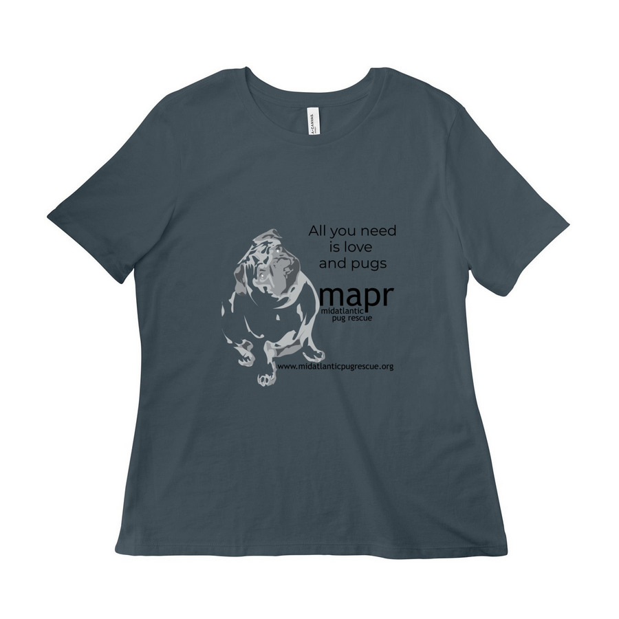 MAPR Tshirts, a Vintage Navy Women?s Relaxed Cotton Tee