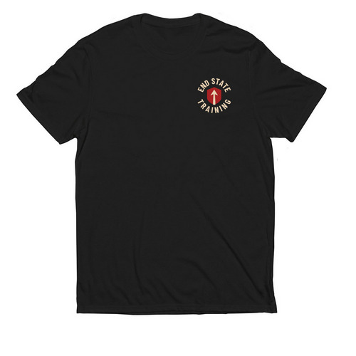 PRAY. TRAIN. REPEAT.&nbsp;, a Deep Black Allmade Eco Triblend Unisex Tee
