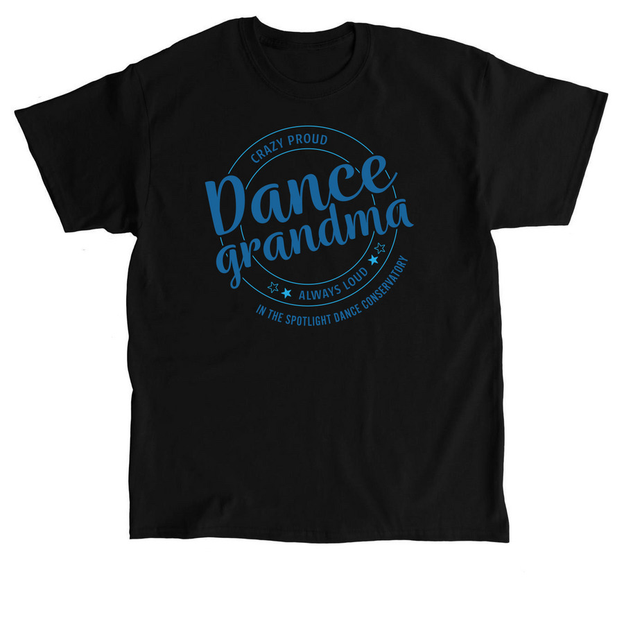 Dance Grandma Spirit Tee, a Black Classic Unisex Tee