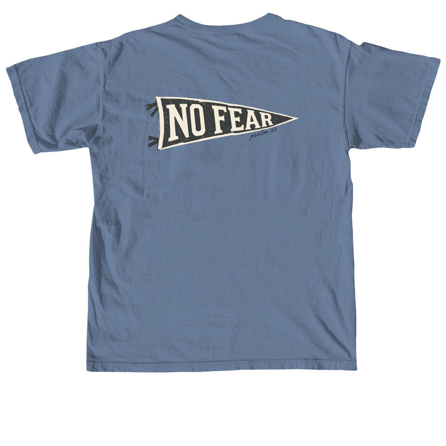 Hope for Harper, a Blue Jean Comfort Colors Unisex Tee (back-view)