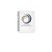 Cross Winds Notebook, a White Spiral Notebook