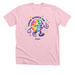 Pride@Segal 2026 Light Background, a Heather Pink Premium Unisex Tee