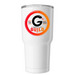 Reptile Guild Tumbler, a White Insulated Tumbler