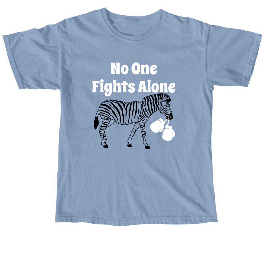 Team Piper, a Washed Denim Comfort Colors Youth Tee