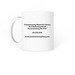 Start Your Morning with a Book!, a White Coffee Mug (back-view)