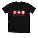 NEW ITEM! Subway-Style SAB Apparel, a Solid Black Blend Premium Unisex Tee