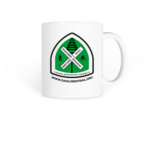 Dahlgren Trail Coffee Mug, a White Coffee Mug