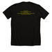 Faith-Single Collection, a Solid Black Blend Premium Unisex Tee (back-view)