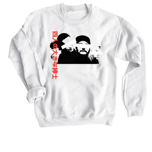 R8CON Tribute Series - four large gentlemen, a White Crewneck Sweatshirt