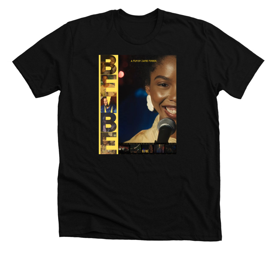Bemb? Movie Shirts, a Solid Black Blend Premium Unisex Tee
