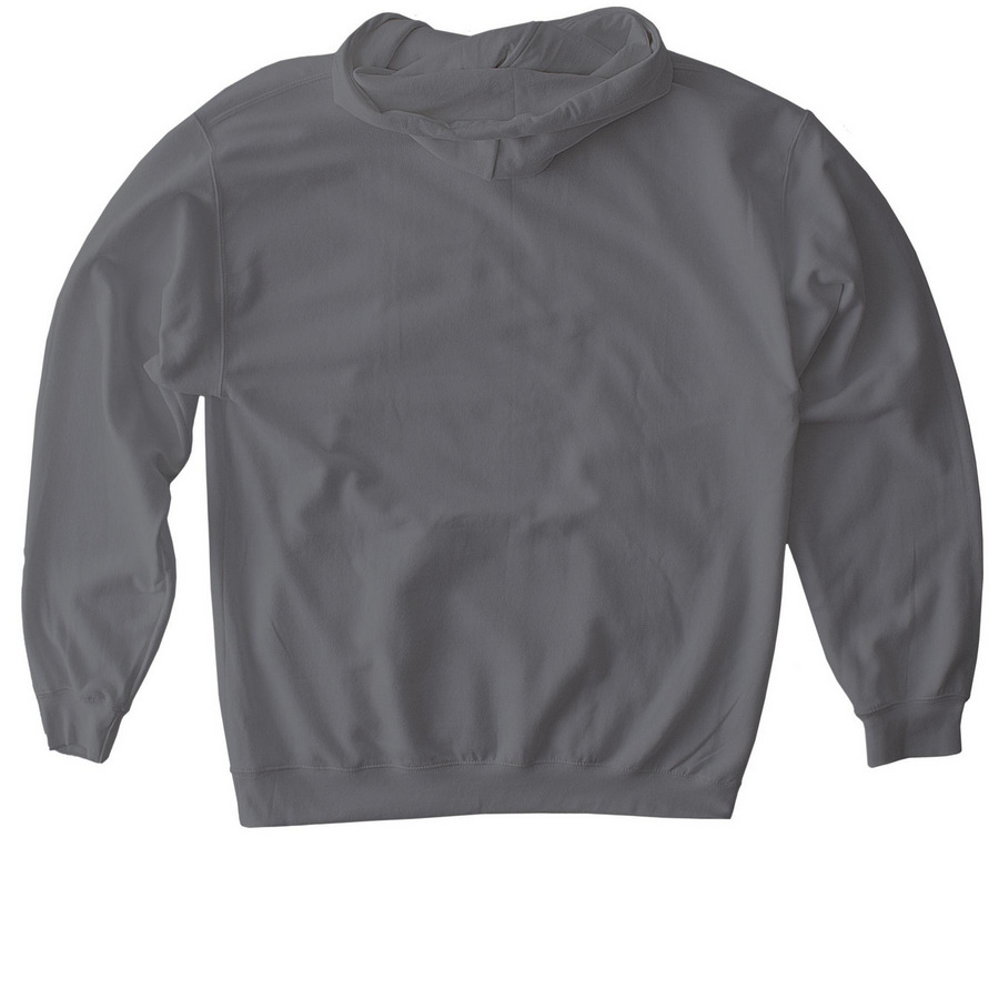 AUMC Youth Hoodie/Crewneck, a Charcoal Gildan Softstyle Pullover Hoodie (back-view)