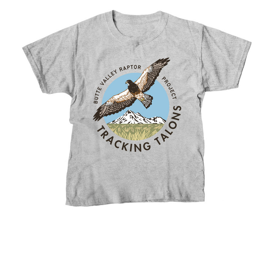 Support Raptor Research, a Sport Grey Youth Unisex Tee
