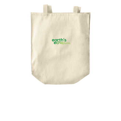 Earth's Echo Bags, a Natural Over-the-Shoulder Shopping Tote Bag