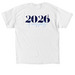 Finissants 2026 (Blanc,Gris) ? Saint-Gabriel, a White Classic Unisex Tee (back-view)