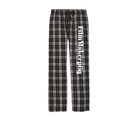FilmMakerp6q pj pants, a Black Flannel Pajama Pant