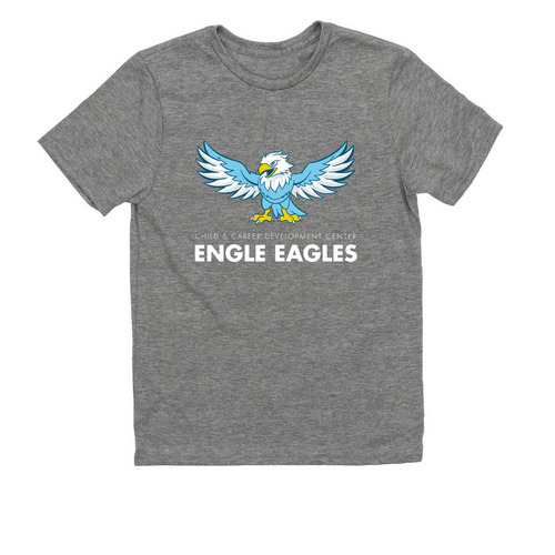 CCDC Engle - Youth Sizes, a Aluminum Grey Allmade Youth Eco Triblend Tee