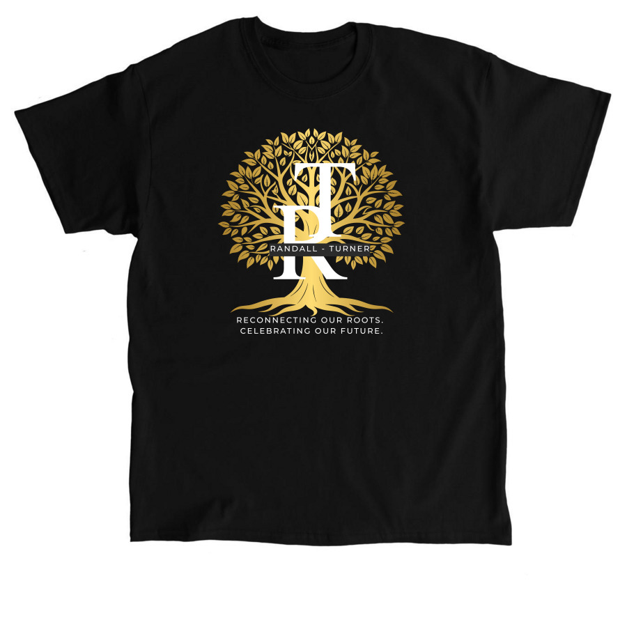&nbsp;Randall-Turner Reunion 2026&nbsp;White & Gold, a Black Classic Unisex Tee