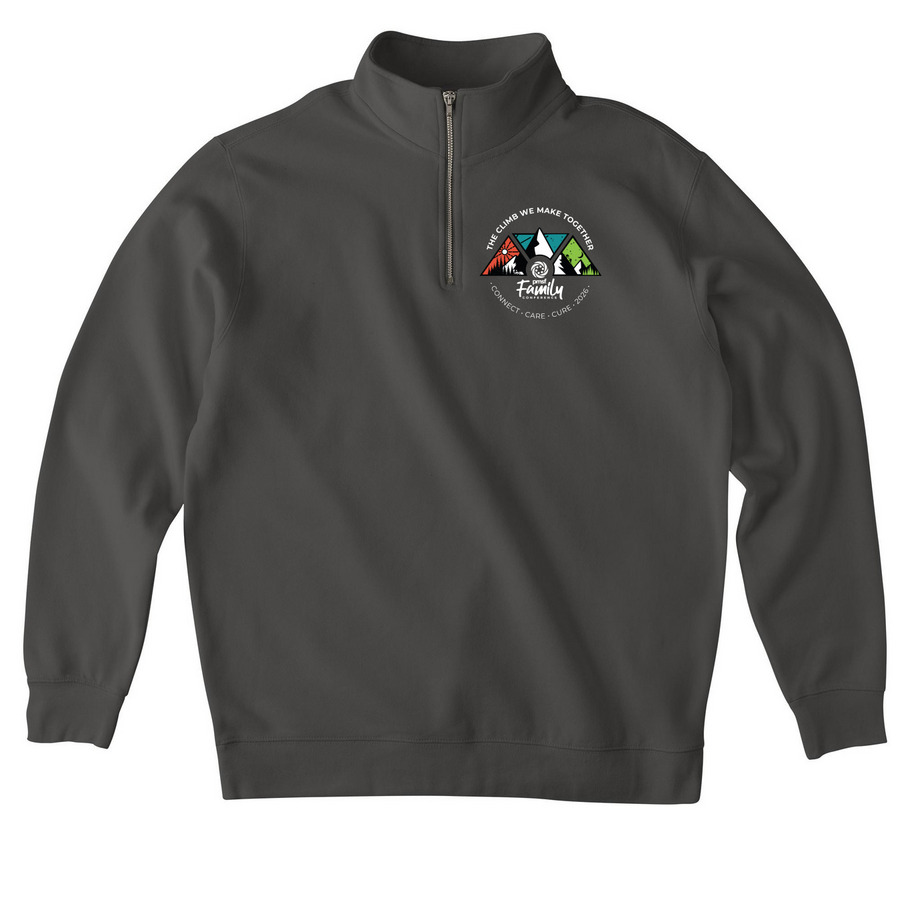 Conference Zip Ups, a Asphalt Midweight Quarter Zip Pullover