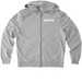 Kavira Merch, a Granite Grey Heather Allmade Organic French Terry Zip Up Hoodie