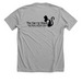 Rescue Foster Adopt, a Athletic Heather Premium Unisex Tee (back-view)