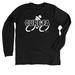 rideATAXIA Apparel (White Print), a Solid Black Blend Premium Long Sleeve Tee