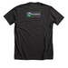 Dam Good At Restoration, a Dark Grey Heather Premium Unisex Tee (back-view)