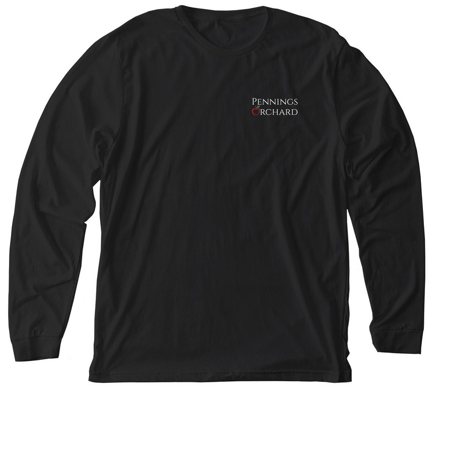 Support Your Local Farmers, a Solid Black Blend Premium Long Sleeve Tee