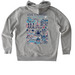 LOTMV Summit, a Heather Grey Stanley/Stella Unisex Cultivator 2.0 Zip Up Pullover Hoodie (back-view)