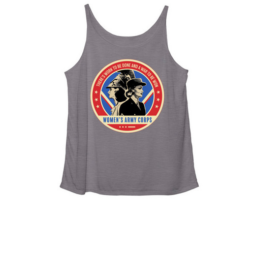 SoCal WACs, a Asphalt Slub Women's Slouchy Tank