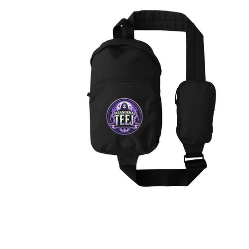 Paranormal Teej Logo Sling Bag, a Black Grove Sling Bag