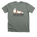Happy Howl-oween, a Deep Heather Premium Unisex Tee