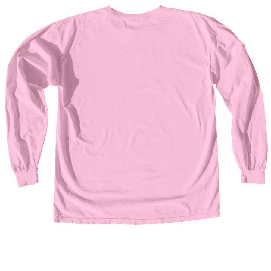 CCR Spring Apparel&nbsp;, a Blossom Comfort Colors Long Sleeve Tee (back-view)