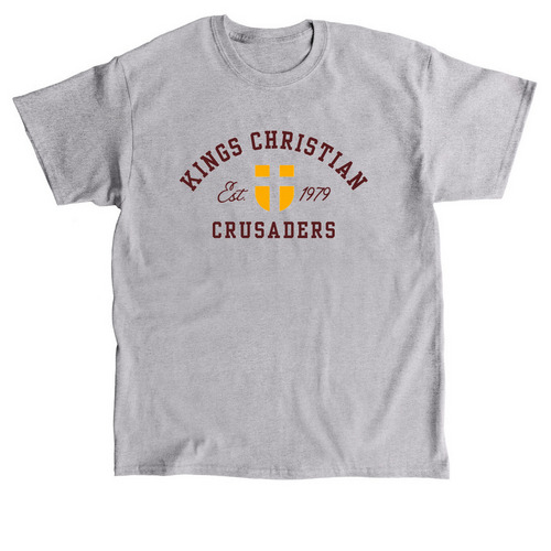Vintage KCS Crusaders, a Sport Grey Classic Unisex Tee