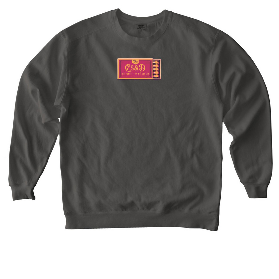 CS&D Matchbox&nbsp;, a Pepper Comfort Colors Crewneck Sweatshirt