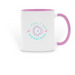 I Don?t Do Mornings, a Pink Two-Tone Ceramic Mug