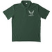 Keep it sporty, keep it classic., a Forest Green Unisex Performance Polo