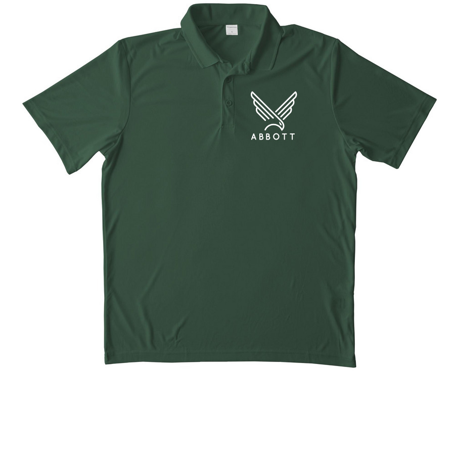 Keep it sporty, keep it classic., a Forest Green Unisex Performance Polo