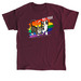 Little Lions - BIG PRIDE, a Maroon Classic Unisex Tee